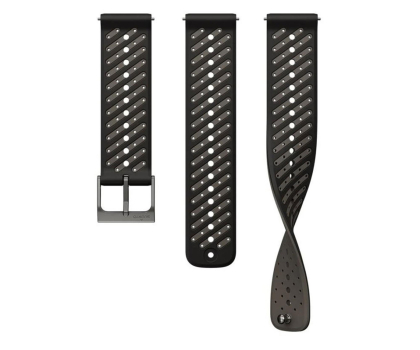 Pasek i akcesoria do zegarków Suunto 22mm Athletic 8 Silicone Strap Black S+M